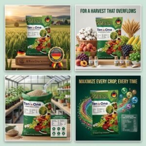 Ten in One Complete Balance Fertilizer in Pakistan – premium German formulation for maximum yields on cotton wheat vegetables and fruit orchards